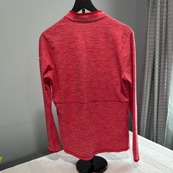 Nike Red Quarter-Zip Sweatshirt - Picture 2 of 7